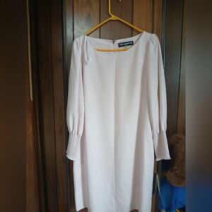 Karl Lagerfeld Blush Long Sleeve Dress